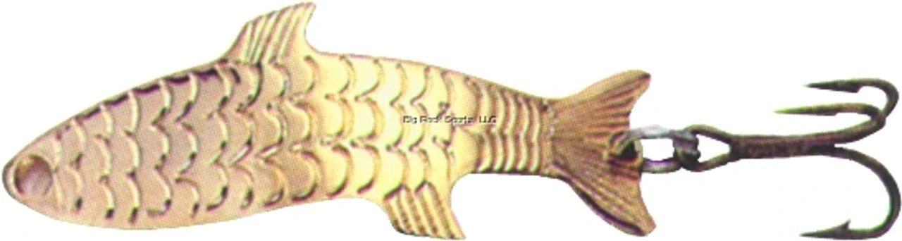 Acme Tackle Acme S302/G Phoebe Spoon, 1 5/8", 1/8 Oz, Gold