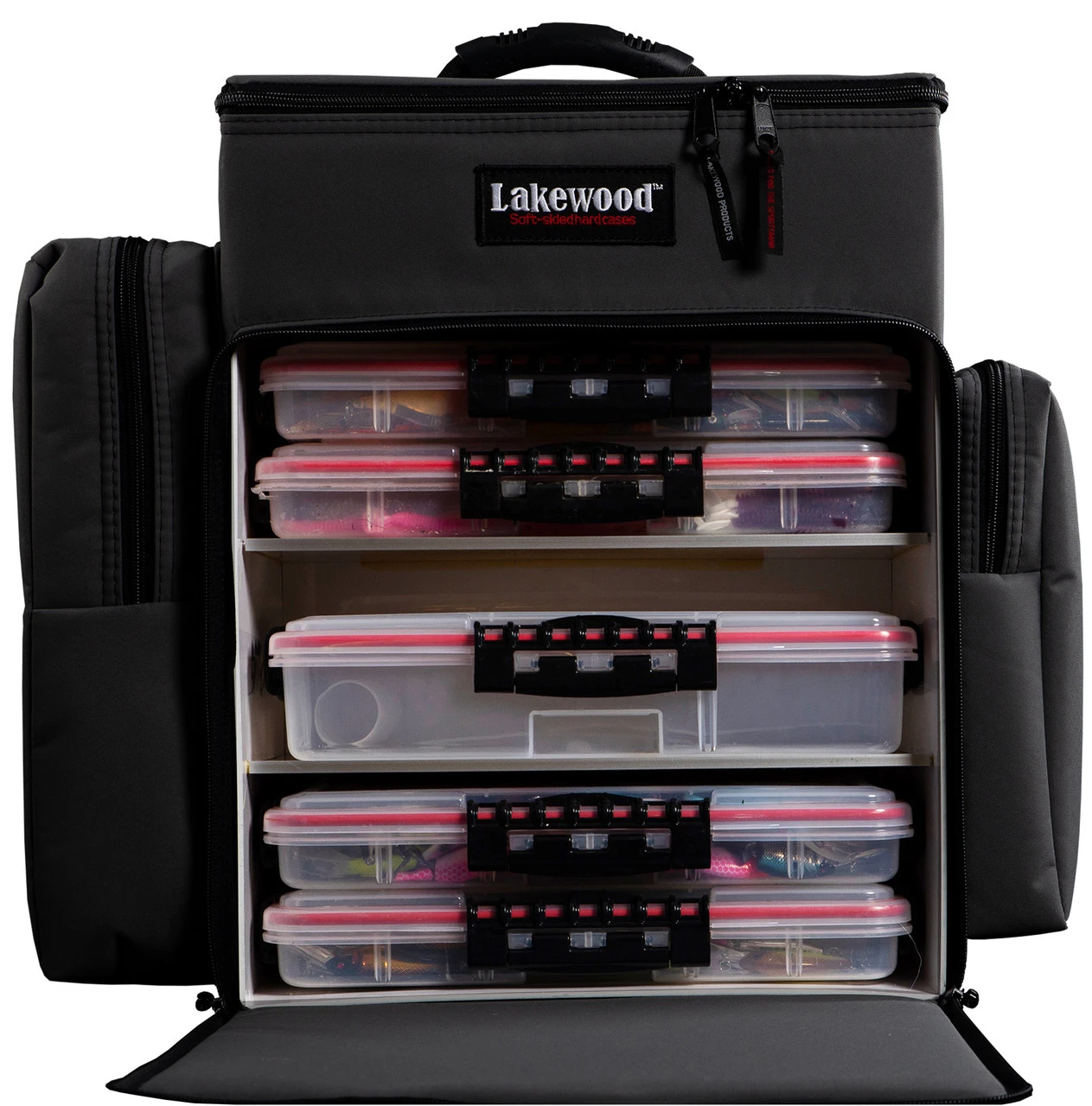 Lakewood - Magnum Top Shelf Tackle Storage Box - Black - Image 3
