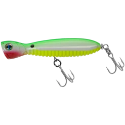 A Band Of Anglers OCEAN BORN™ FLYING POPPER 5.5" Lime Glow Chartreuse