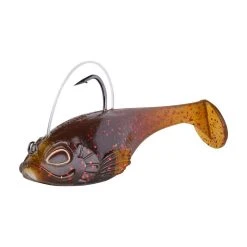 Berkley PowerBait® Agent E - 3in | 8cm - Green Pumpkin Red Fleck