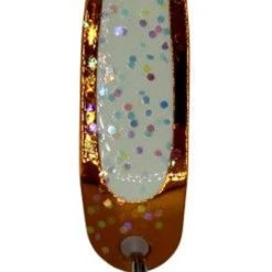 Michigan Stinger Spoons - SCORPION SIZE - XCU330 - Yellow Glitter Glo