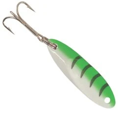 Acme Tackle Kastmaster Spoons - 1/12OZ - Glow Green Tiger