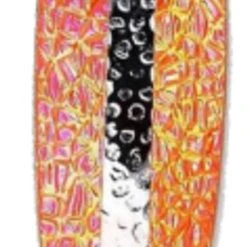 Michigan Stinger Spoons - STINRAY SIZE - NSH70 - Double Orange Crush