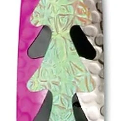 Michigan Stinger Spoons - STINGRAY SIZE - NSH204 - Purple Killer Glow